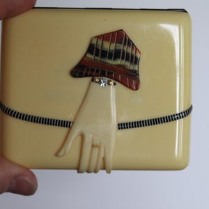 off white cigarette case Decoupage Case, Metal Cigarette Box, Black and White, Smoker's Accessory Meerschaum Cigarette Holder with custom