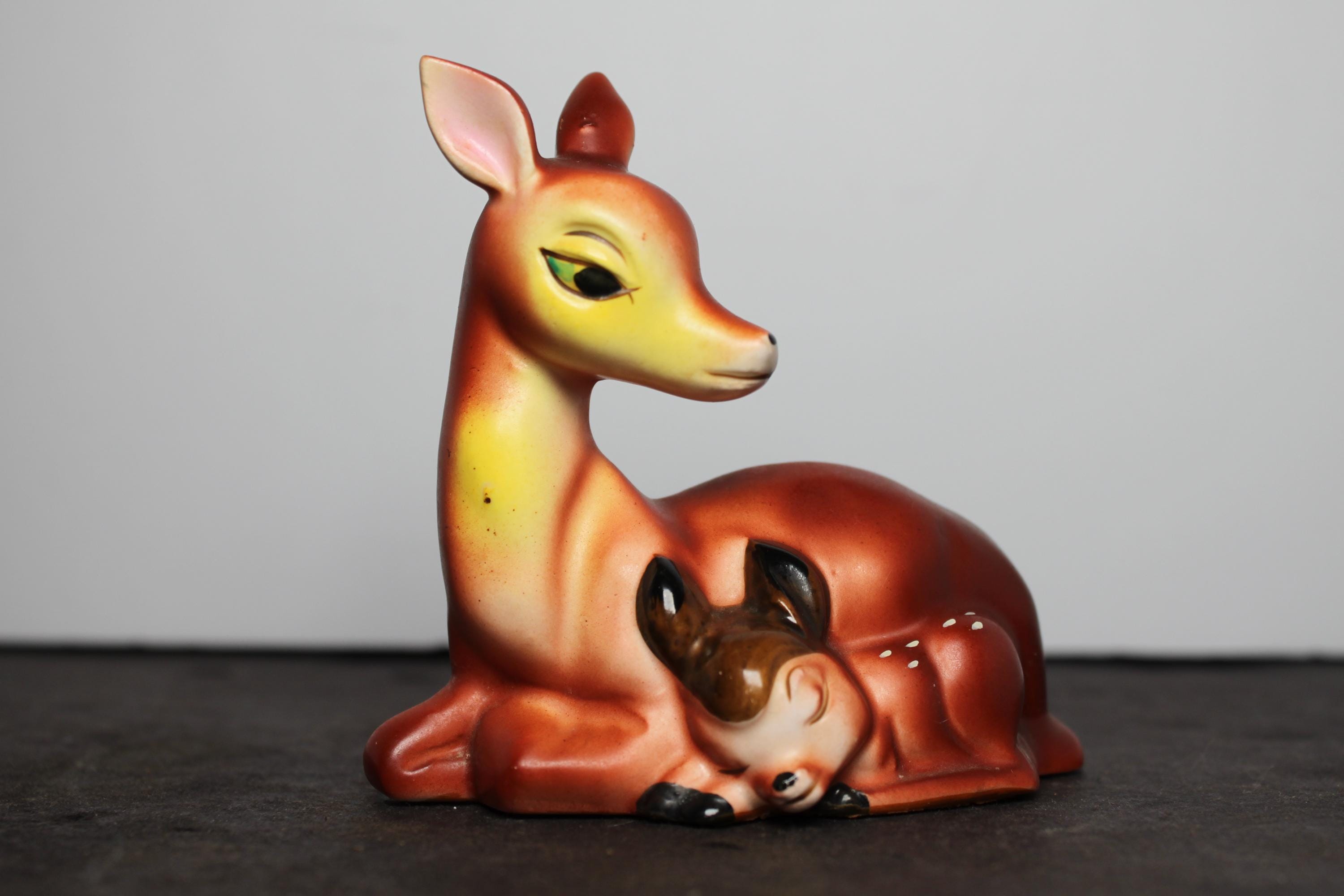 Vintage Bambi Figurines - Etsy