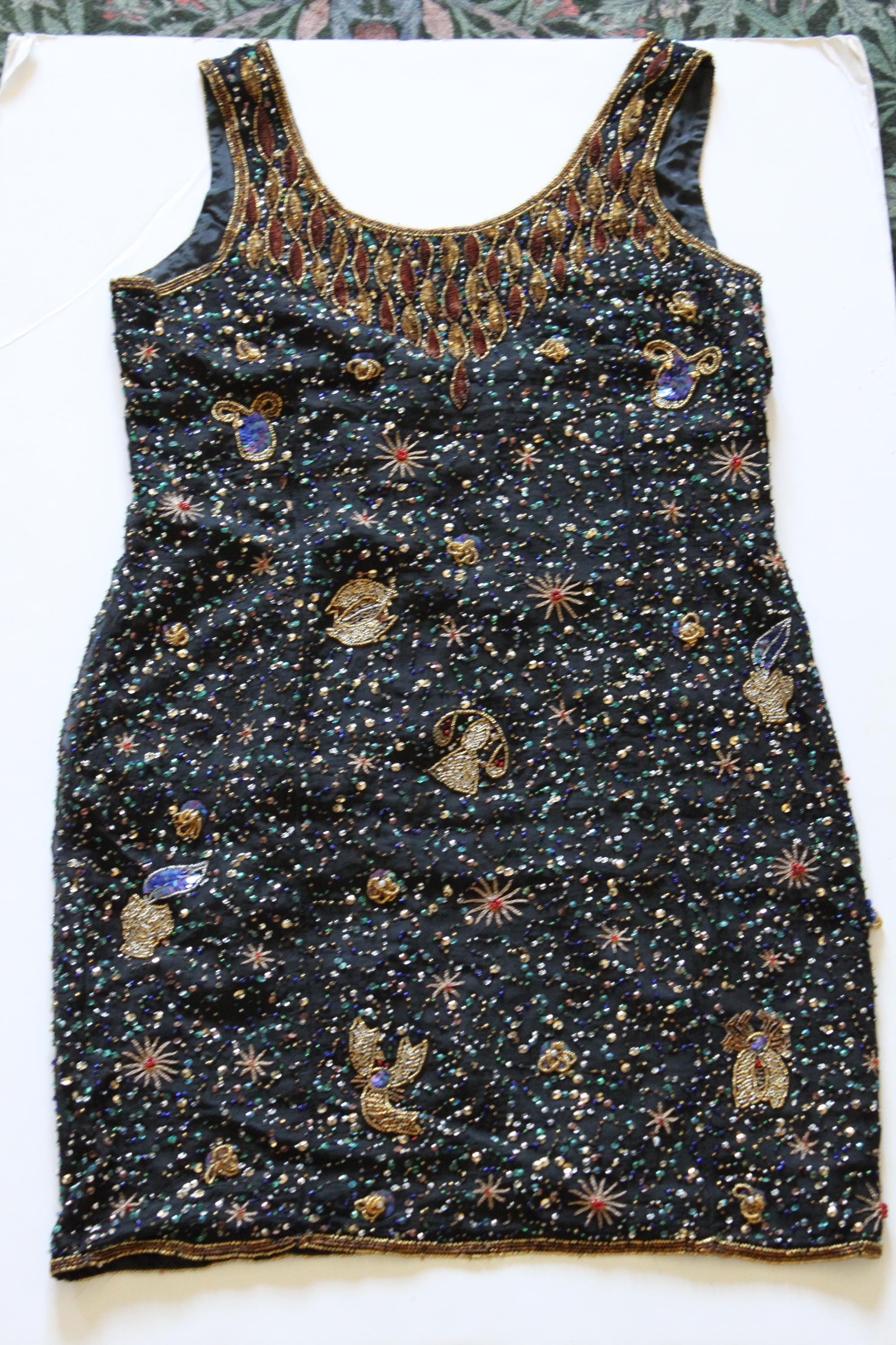 together beaded dress 90s Color:Cobalt* Sage Green Sizes fallvacation Birthday Dresses | francesca's