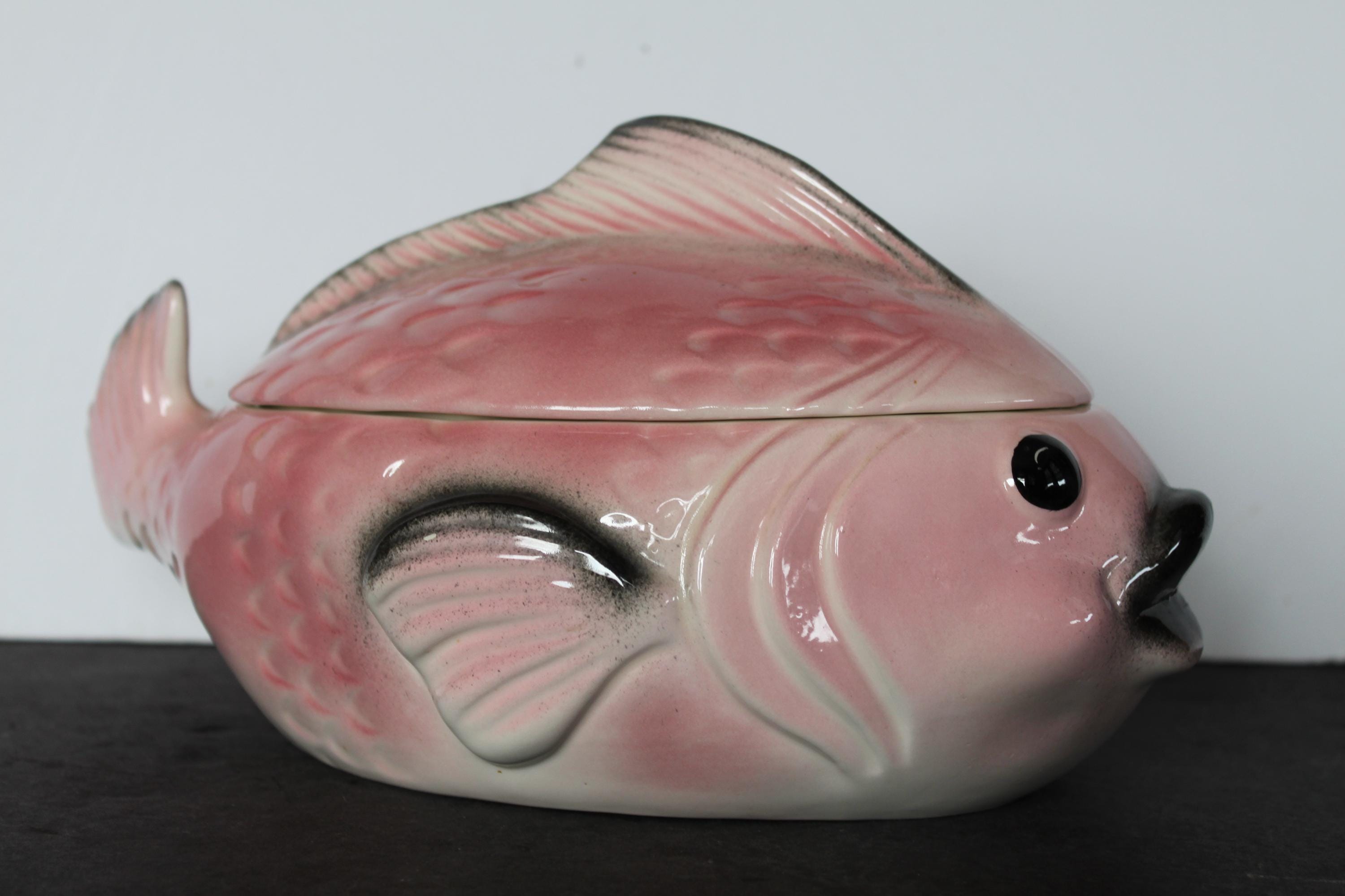 Vintage Ceramic Fish - Etsy