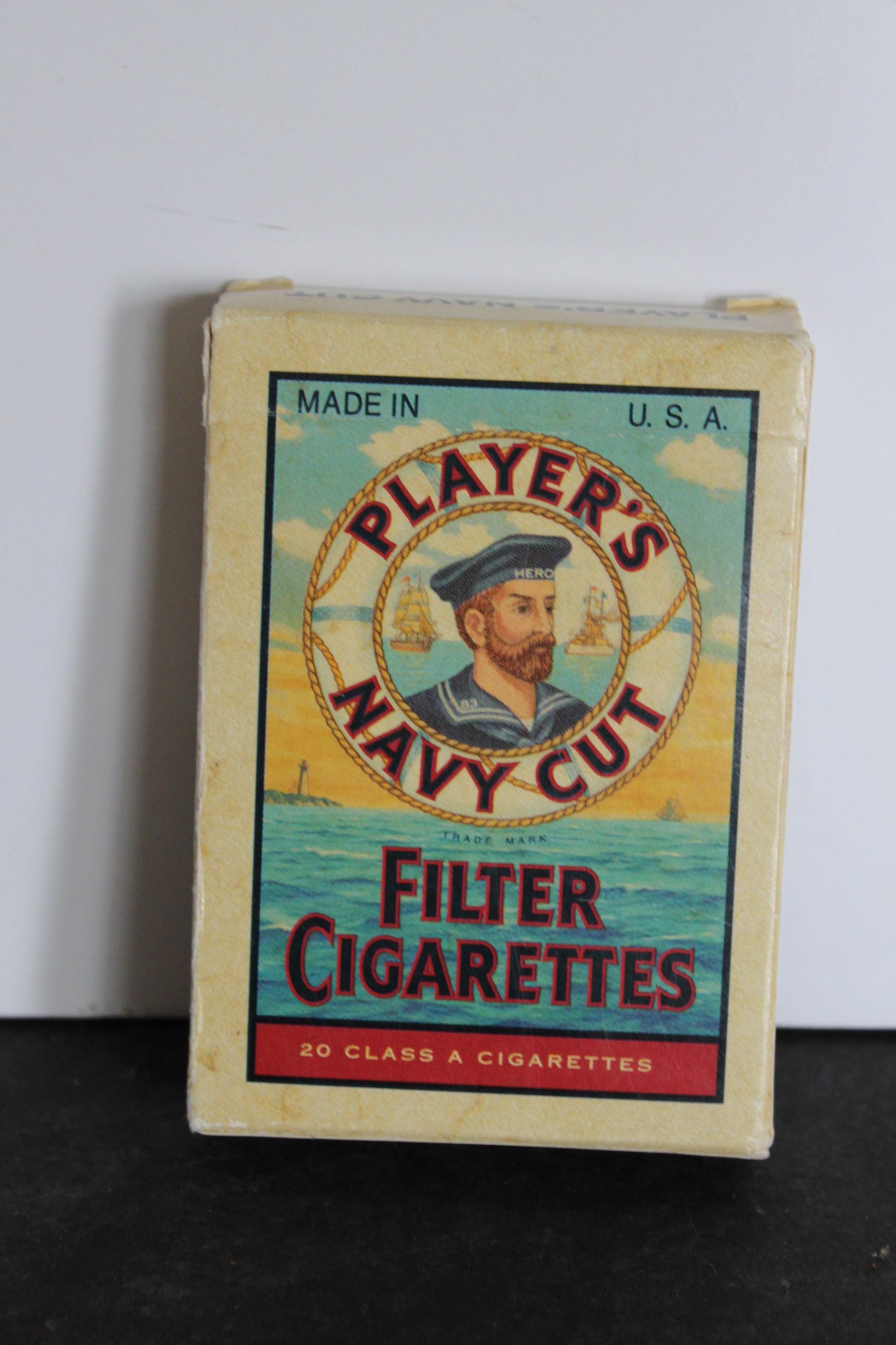 Vintage Players Navy Cut Filter Cigarettes Playing Cards. Full Set, Unique  Grandmacore Gift, Housewarming, Hostess, Man Cave, Bar Decor