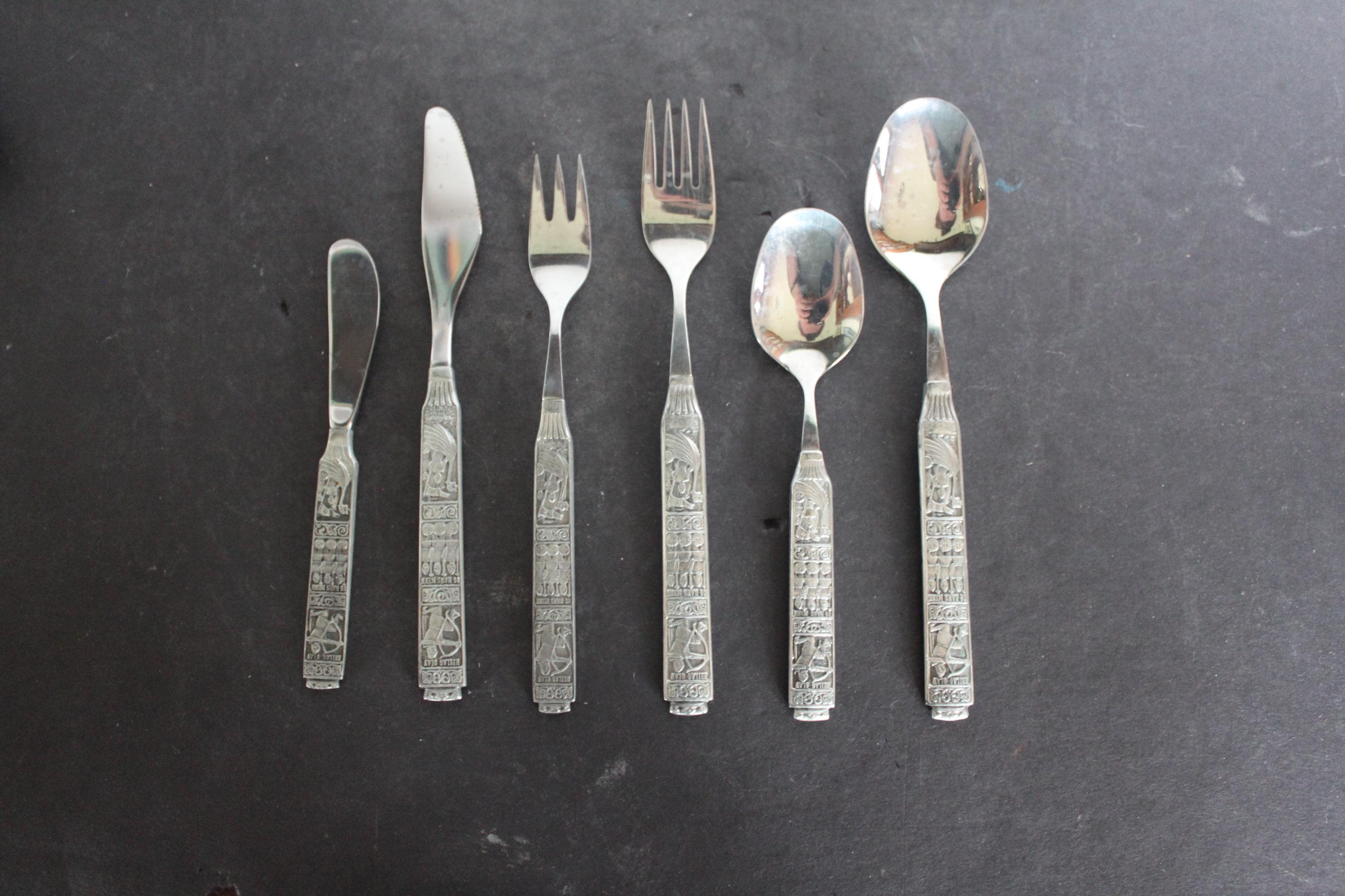 KONGE tinn カトラリーセット Konge Tinn Set - Etsy