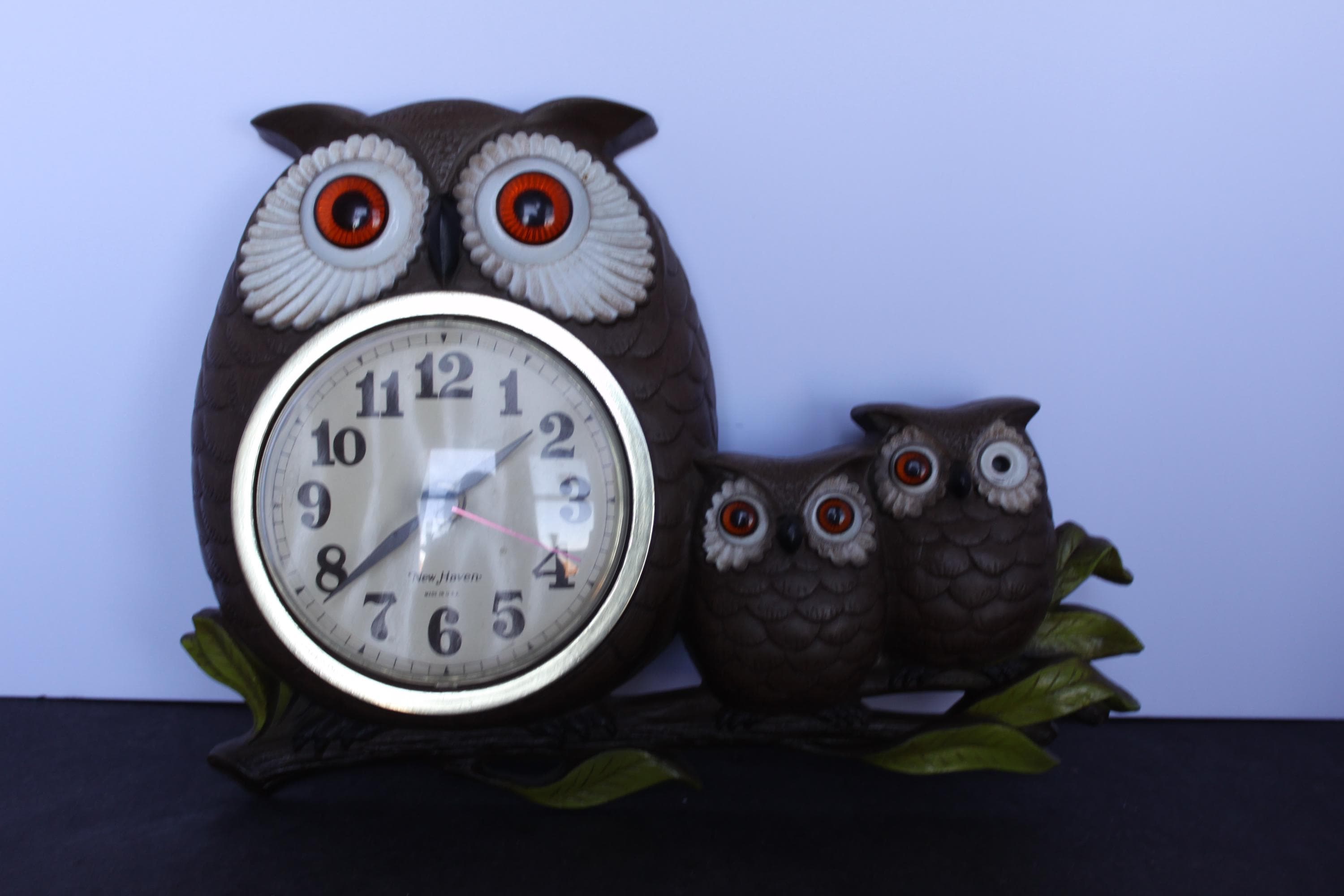 Vintage Burwood Wall Clock - Etsy