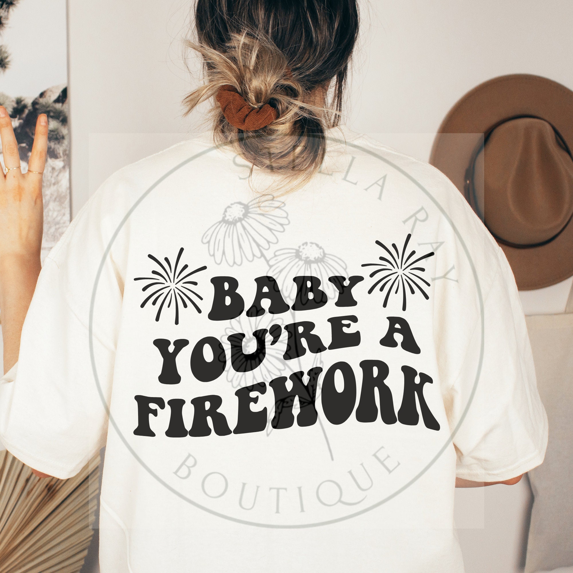 Baby Youre a Firework Svg Png Etsy