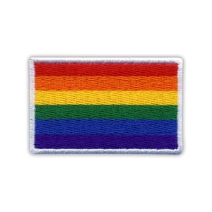 Rainbow FLAG LGBT Pride - embroidered patch