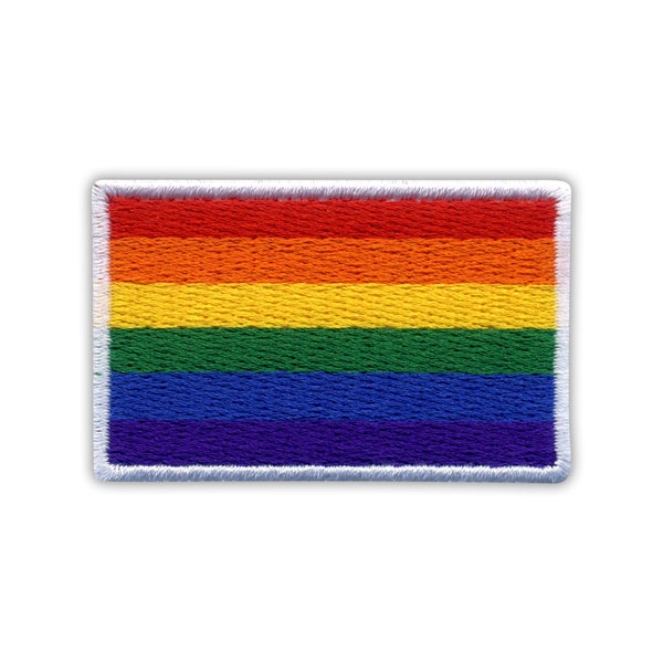 Orgullo LGBT BANDERA Arco Iris - parche bordado