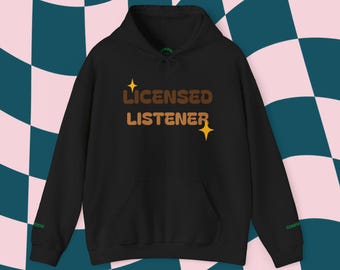 Sudadera con capucha unisex Heavy Blend™ con licencia para oyentes