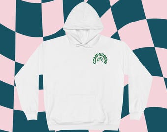 Sudadera con capucha unisex EcoSmart® "Give a Sh!t on Purpose"