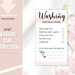 Printable Washing Instructions, Knit Care Tags, Fiber Care Card ...