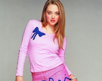 AMANDA SEYFRIED in Mean Girls Autograph Reprint  Photo LOOK Signed Autograph