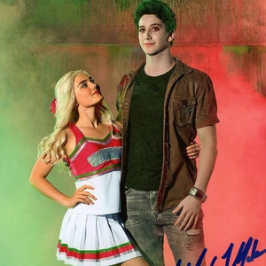 Meg Donnelly & Milo Manhein Zombies Autograph Reprint  Photo LOOK Signed Autograph