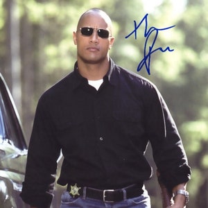 Dwayne Johnson THE ROCK As Chris Vaughn Signed Reprint 8x10 Autograph Photo Signed Autograph