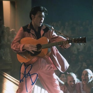 Elvis Austin Butler  Autograph Reprint Photo LOOK Signed Autograph
