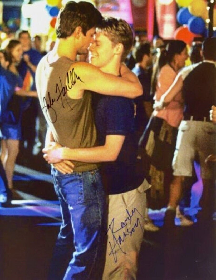 Queer as Folk Gale Harold Randy Harrison Pride Autograph Reprint Photo LOOK Signed Autograph