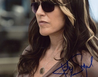 Katey Sagal SOA Gemma Teller Sons of Anarchy SONS Autograph Reprint Photo LOOK Signed Autograph
