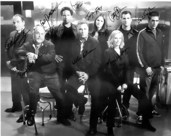 CSI Peterson Helgenberger Eads Fox Dourdan Szmanda Autograph Reprint Photo LOOK Signed Autograph