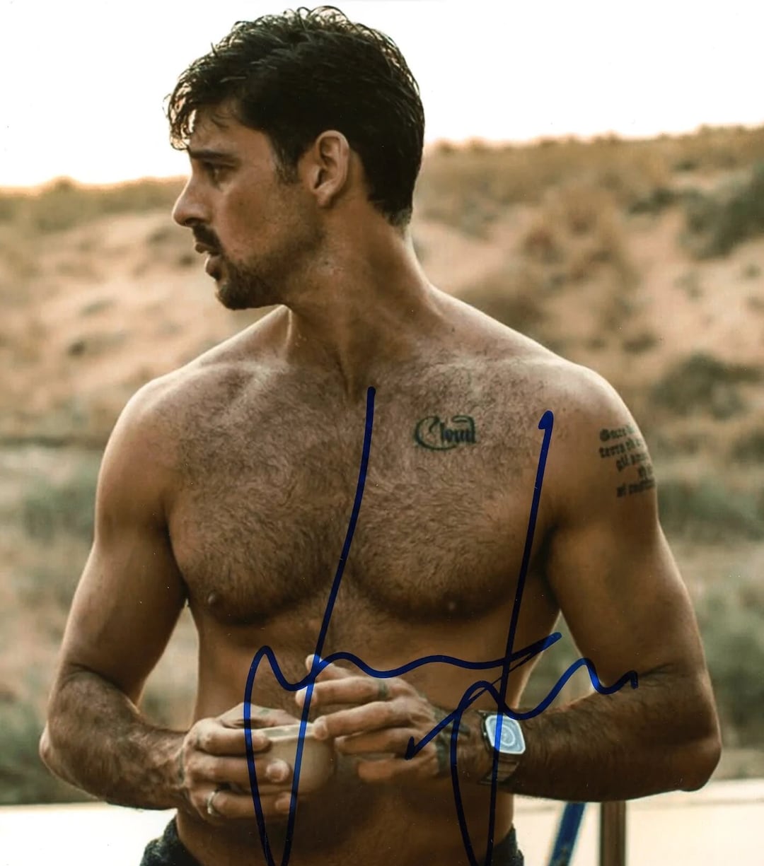 MICHELE MORRONE 365 Days Autograph Reprint Photo LOOK Signed Autograph ...