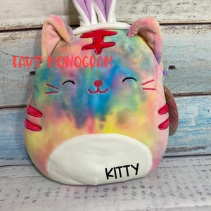 Kitty | Personalized | Stuffed Animals | Plushies | Cindy Squishmallows | Squishmallow | Cat | Gift | Kitty Squishmallow | Valentine’s Day |