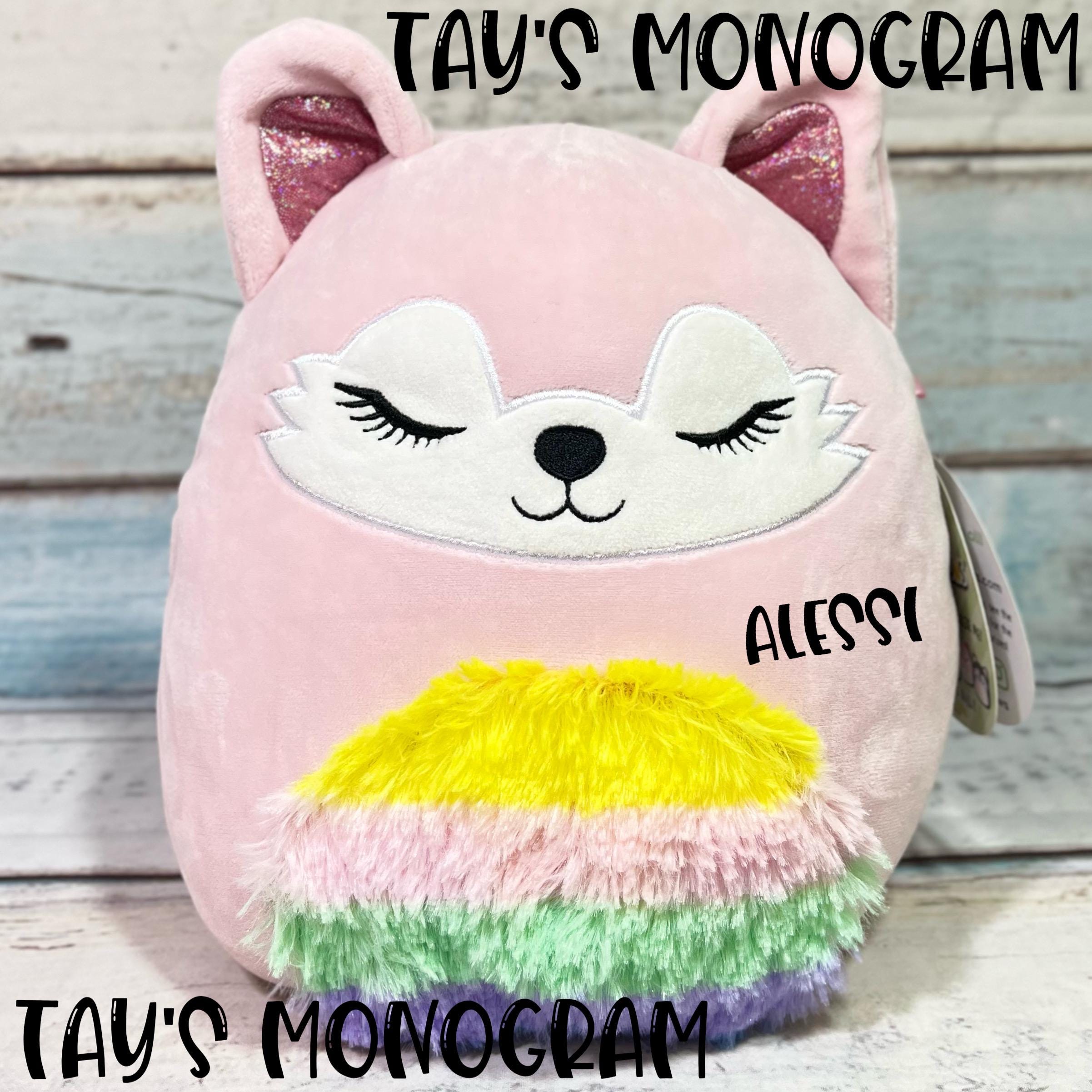 Fox | Alessi Squishmallow | Pink Fox Plushie | Personalized | Gift ...