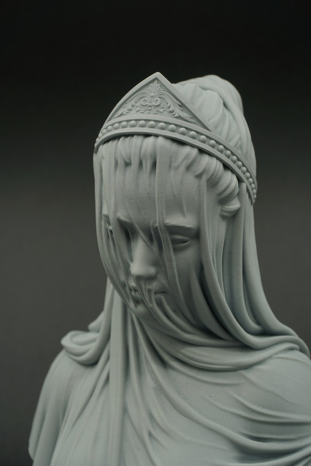 3D file Woman Head and Hair Base 5-Type Package 👩・3D printable