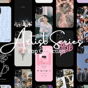 KPop-telefoonhoesje, K-Pop-groepstelefoonhoesje, Korean Pop-telefoonhoesje, iPhone-hoesje Korean Group-merchandise