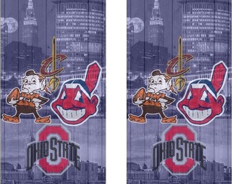 Cleveland Indians Cornhole Bean Bags 8 ACA Regulation Toss Bags - Foto 11