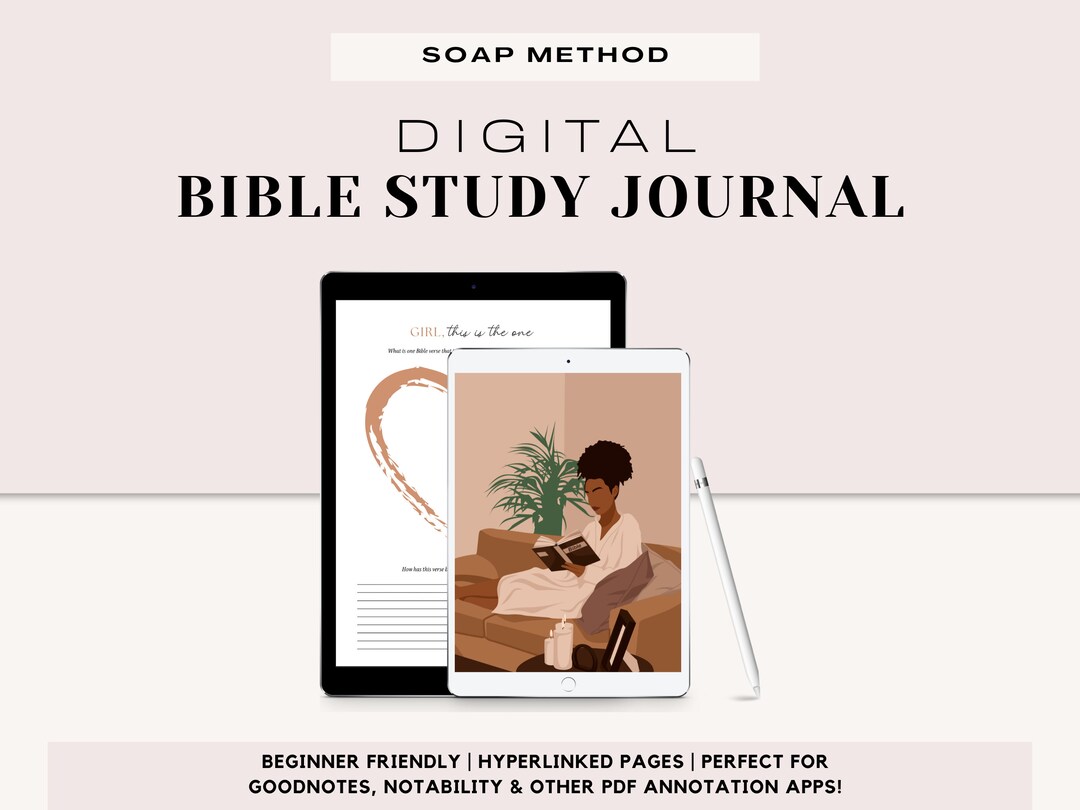 Digital S.O.A.P Bible Study Journal With HYPERLINKS PDF - Etsy