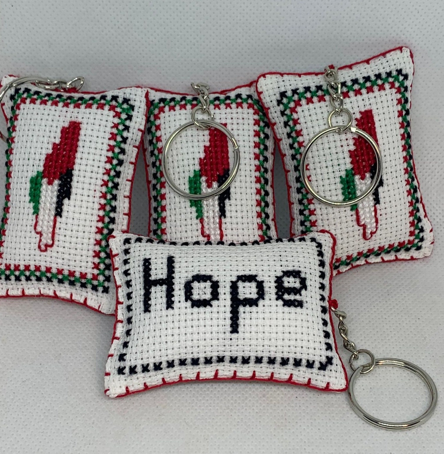 Authentic Jordanian Palestinian Tatreez Cross-stitch Embroidery
