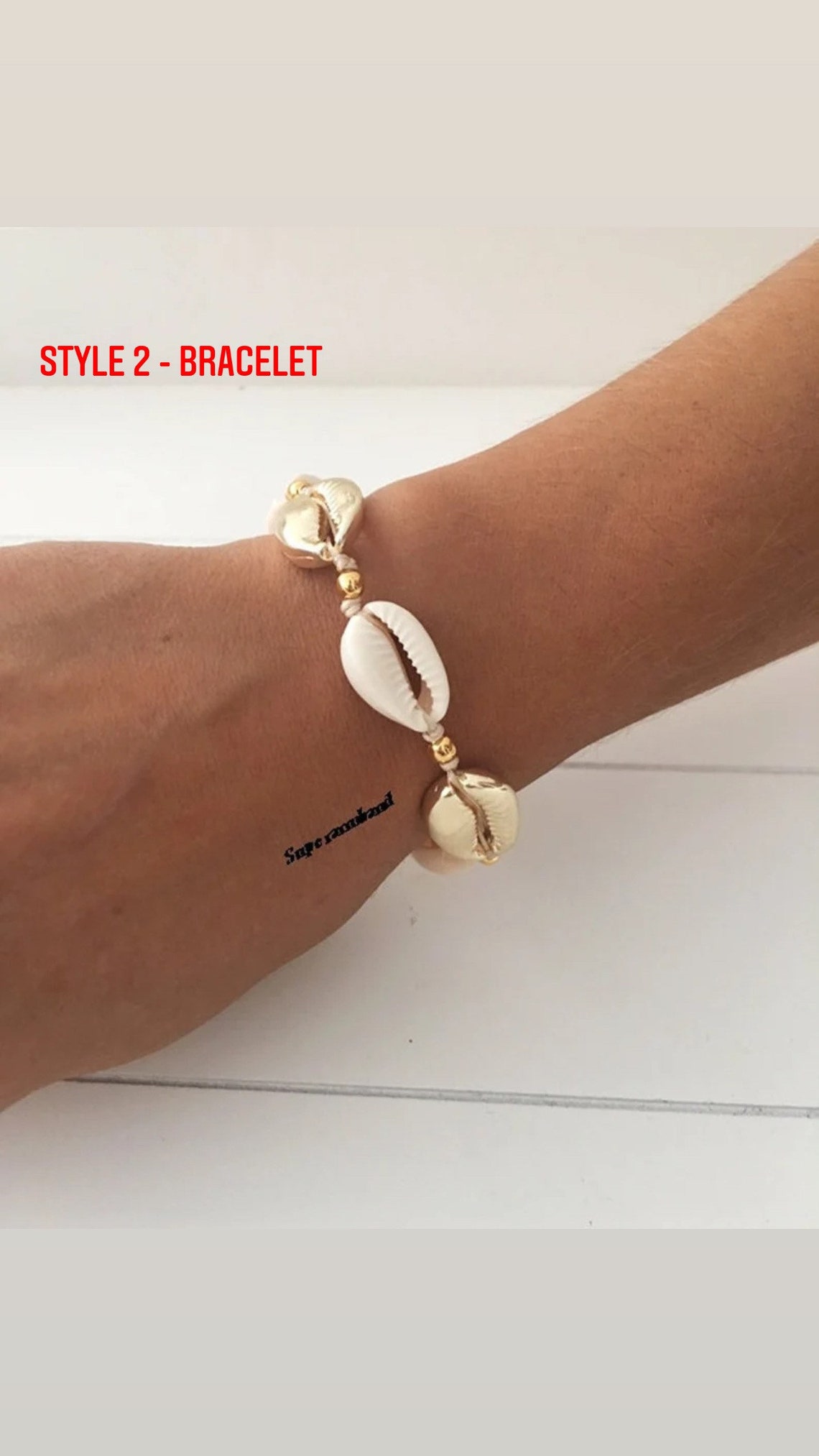 Seashell Anklet Shell Anklet Cowrie Anklet Shell Anklets Etsy