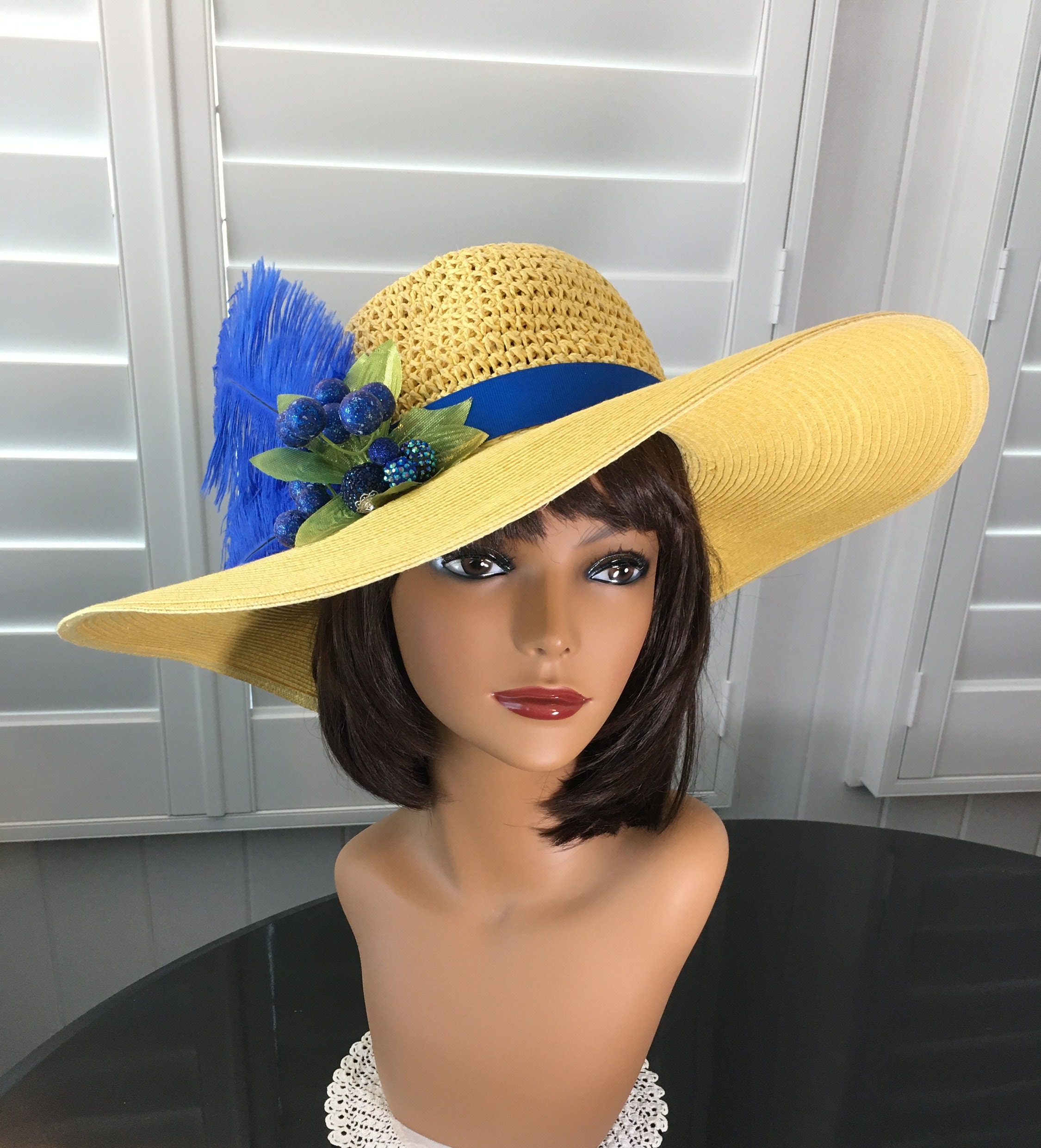 Yellow Floppy Hat, Women