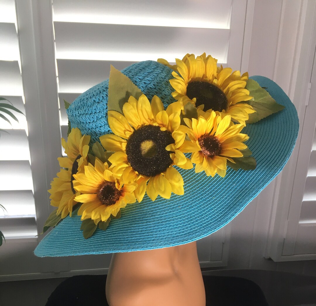 Floral Wide Hat main image 0