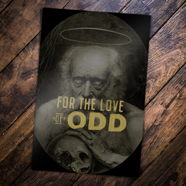 For the Love of Odd Mini Print & Postcard