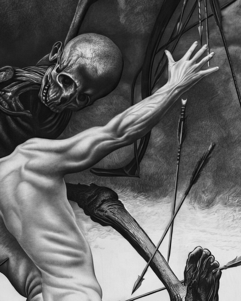 Death Throes (todeskampf) Restored Reproduction Print - Etsy