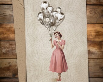 Anatomical Whimsical Greeting Card No. 2