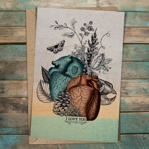 Bénédiction, dissection, carte de voeux n° 5 : je t'aime