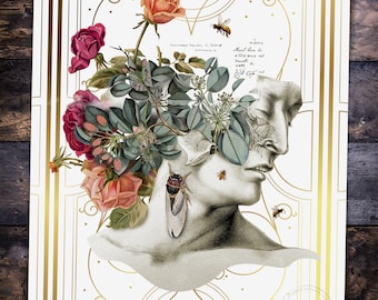 Anatomical Floral Print No. 1