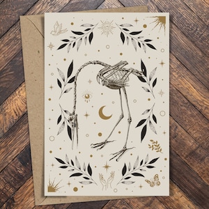 Carte de voeux pour arracher les plumes n° 7 : Perte du nourrisson et fausse couche