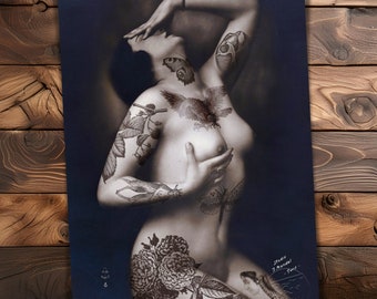 The Parisian Luster Metallic Print