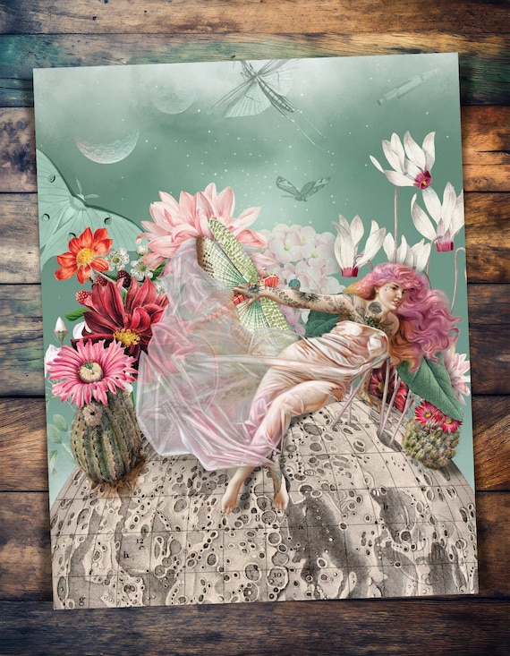 Femina Luna Print - Etsy