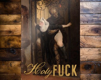 Holy Fuck Mini Print/Postcard