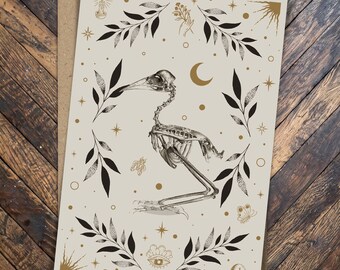 Feather Plucking Greeting Card No. 3: Death and Grief