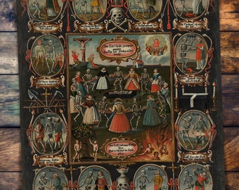 Dance of Death Restored Reproduction Print