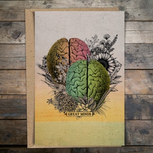 Benediction Dissection Greeting Card No. 6: Great Minds