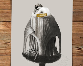 Body of a Flower: Jumping Spider Luster Metallic Print (Online Exclusive)