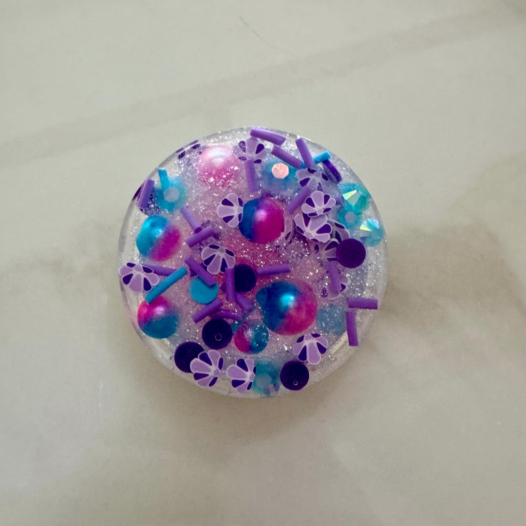 The Little Mermaid Ariel Ocean Seashell Phone Grip Popsocket With ...