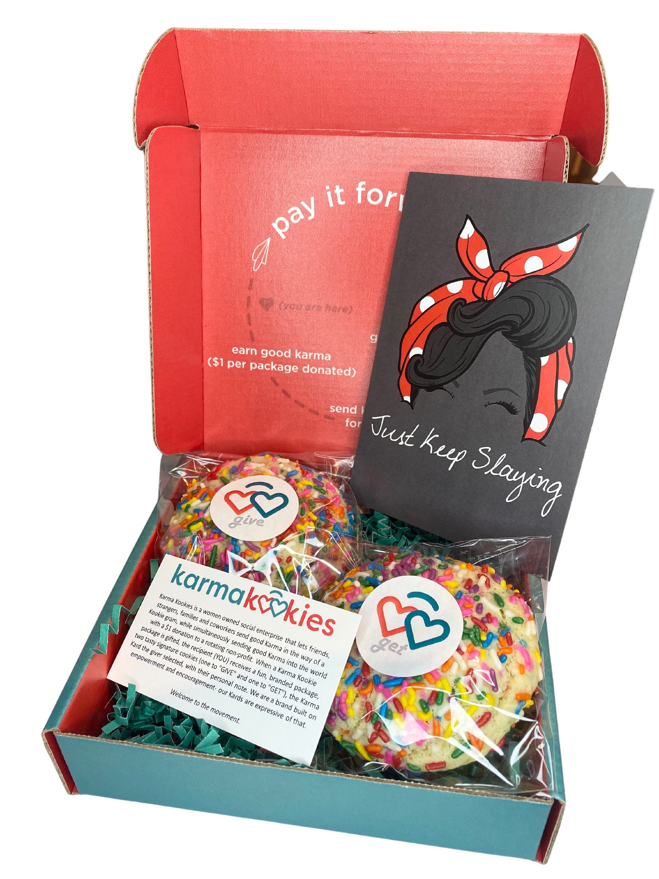 Thank You Cookie Gift Box Free Shipping and Free - Etsy