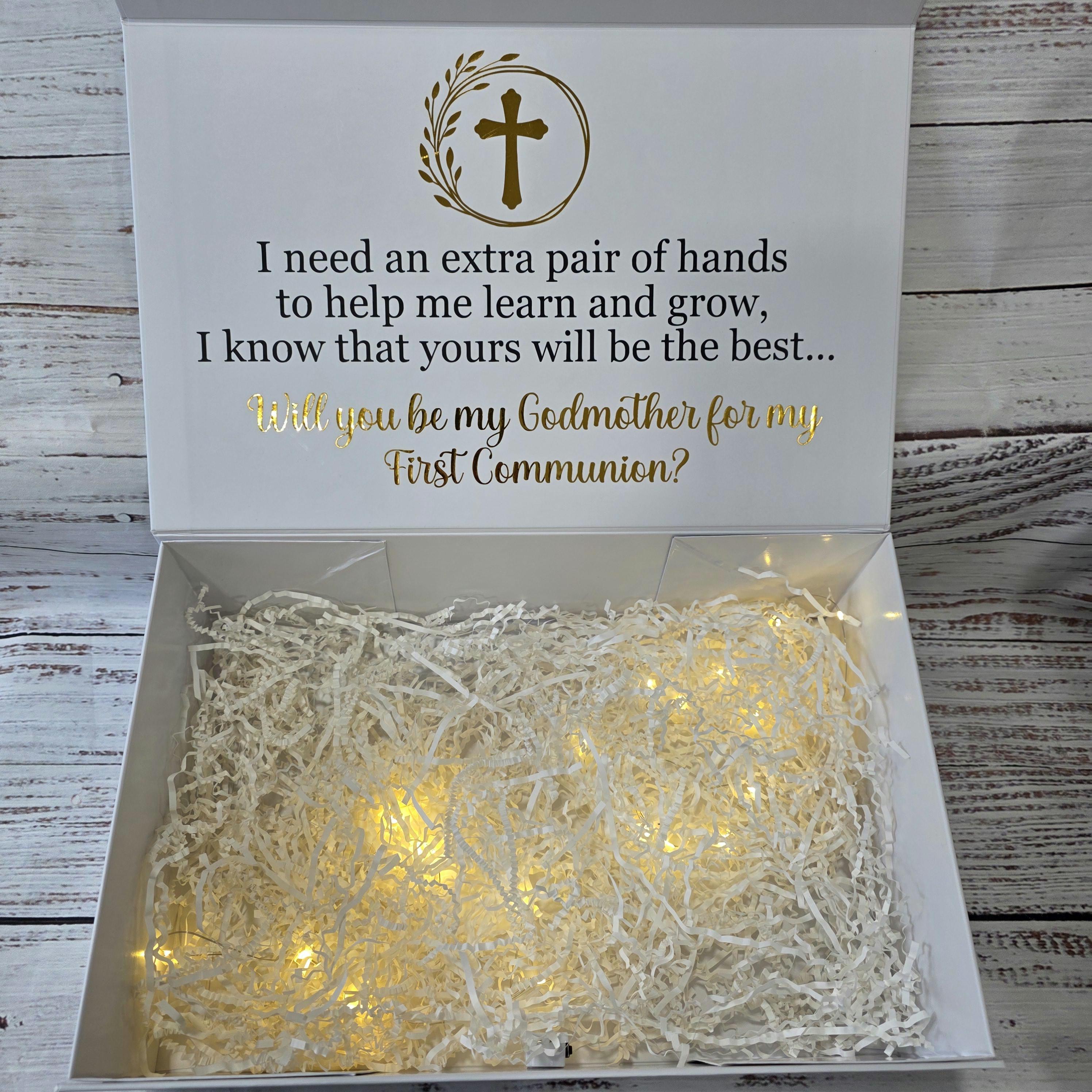 Godfather Proposal Gift Box – Tumbler, Flask, Shot Glasses – First ...