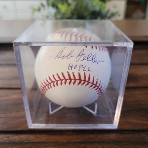 Bob Feller Signed 8x10 Photo JSA COA Cleveland Guardians Autograph