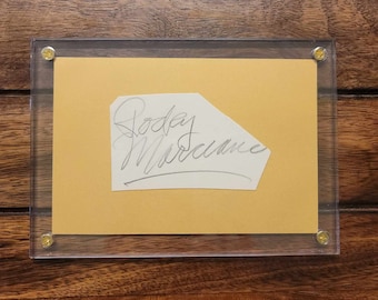 Rocky Marciano Authentic Autograph!