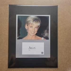 Princess Diana Photos Autographs - Etsy